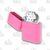 Zippo Lighter Frequency Zippo Logo Pink Matte 13