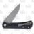 Toor Knives Merchant 2.0 S Folding Black 3.75In CPM S35VN Tanto MERCHANT2BK