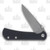Toor Knives Merchant 2.0 S Folding Black 3.75In CPM S35VN Tanto MERCHANT2BK