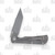 Toor Chasm Framelock Folding Knife (Stone Gray Titanium)