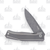 LionSteel Myto Folding Knife Gray 3.27in Plain Drop Point 5