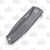 LionSteel Myto Folding Knife Gray 3.27in Plain Drop Point 8