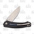 MKM Arvenis Burnley Folding Knife 3.35in Stonewash Drop Point