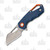 MKM Isonzo Blue FRN Hawkbill Folding Knife