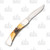 Bear & Son Midsize Lockback Folding Knife Genuine India Stag Bone Back open 2