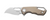 MKM Isonzo Voxnaes Folding Knife 2.35in Hawkbill Bronze Titanium FRN