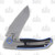 We Knife Co Press Check Grey Titanium