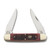 Hen & Rooster Muskrat Folding Knife Red Pickbone 1