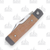 Jack Wolf Knives Sharpshooter Jack Natural Canvas Micarta 5