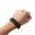Combat Ready 9" OD Green Survival Bracelet with Metal Buckle