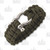 Combat Ready 9" OD Green Survival Bracelet with Metal Buckle