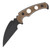 Medford FUK Coyote FIXED BLADE TAN 3.75IN PLAIN STAINLESS WHARNCLIFFE