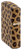 Zippo 540 White Matte Leopard Print Lighter