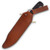 Bear & Son Goldrush Bowie Fixed Knife Cocobola Wood 9in Plain Satin Bowie