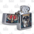 Zippo Skull King Street Chrome Lighter