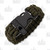 Combat Ready 9" OD Green Survival Bracelet