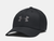 Under Armour Blitzing Adjustable Hat Black Jet Gray Mens One Size