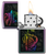 Zippo Iridescent Rainbow Skull Lighter ZP48192