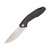 Kershaw Tumbler Folding Knife Black 3.25in Stonewashed Drop Point Blade