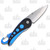 Frost Cutlery Cliff Dweller Linerlock Blue FRTD640BLB