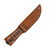 KA-BAR USA Short Fighting Knife with Leather Sheath KA1251