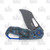 MKM Isonzo Folding Knife Arctic Storm Fat Carbon Dark Stonewash Hawkbill SMKW Exclusive MKFX031CAD