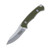 Tac Commander 03G Fixed Blade Neck Knife Matte/OD Green G-10