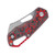 MKM Isonzo Folding Knife Lava Flow Fat Carbon Cleaver SMKW Exclusive MKFX032CL
