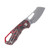 MKM Isonzo Folding Knife Lava Flow Fat Carbon Cleaver SMKW Exclusive MKFX032CL