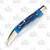 Hen & Rooster Small Toothpick Folding Knife Blue Pickbone 6
