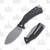 Revo Ness Folding Knife Carbon Fiber 3.37in D2 Stonewash Nessmuk