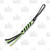 WE Knife Co. Green/Black Paracord Lanyard