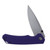 CIVIVI Brazen Folding Knife Purple G10 3.46in Plain SW Drop Point