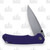 CIVIVI Brazen Folding Knife Purple G-10