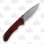 CIVIVI Brazen Folding Knife Burgundy G-10