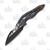 WE KNIFE Arrakis Blue/Black 3.45 Inch Plain Dual Wharncliffe 6