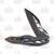 WE KNIFE Arrakis Blue/Black 3.45 Inch Plain Dual Wharncliffe 5