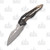 WE KNIFE Arrakis Folding Knife Gray 3.45in Plain Stonewash Wharncliffe 6