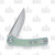 CIVIVI Mini Asticus Jade Green Satin Drop Point