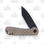 CIVIVI Elementum Brown Micarta Tanto Flipper