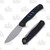 WE Knife Seer Black Titanium with Blue Accents