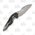 WE Knife Co Arrakis Titanium Gray with Carbon Fiber Scales