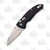 Hogue A01-Microswitch Automatic Wharncliffe Black