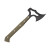 Hogue EX-T01 Tomahawk - Black Finish - OD Green G10 - 14.12in HG35778