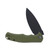 CIVIVI Praxis Folding Knife OD 3.75in Plain Black Stonewash Drop Point 
