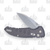 Hogue X1-Microflip Folding Knife Al Grey 2.75in Stonewash Wharncliffe Blade
