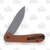 CIVIVI Elementum Button Lock Brown Micarta