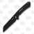 WE KNIFE Mini Buster Bronze 3.43 Inch Plain Black Stonewash Sheepsfoot 1