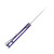CIVIVI Elementum Purple G-10 2.96 Inch Plain Satin Drop Point WKCC907V