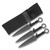 3 Piece Cord Wrapped Throwing Knife Set